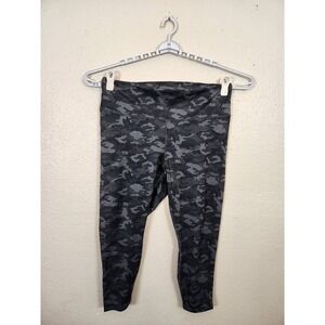 Fabletics Powerhold Camo Print High Waist Cropped Leggings‎ 2X